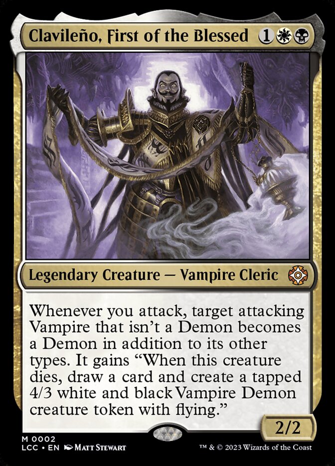 image Clavileño, First of the Blessed