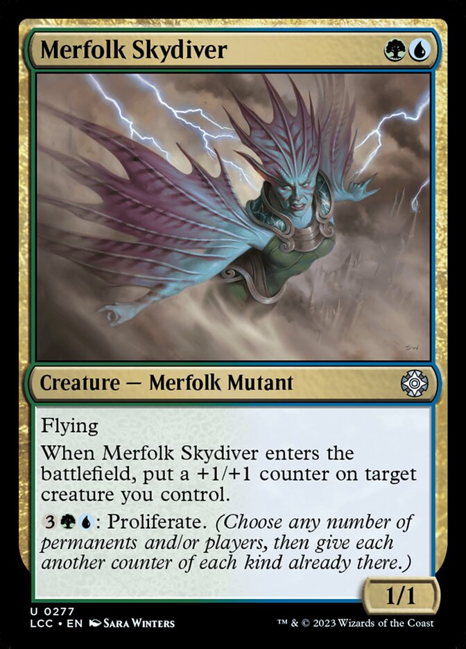image Merfolk Skydiver