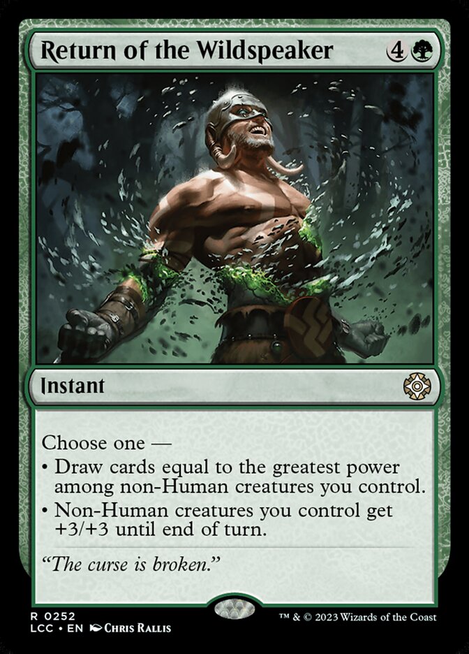 image Return of the Wildspeaker