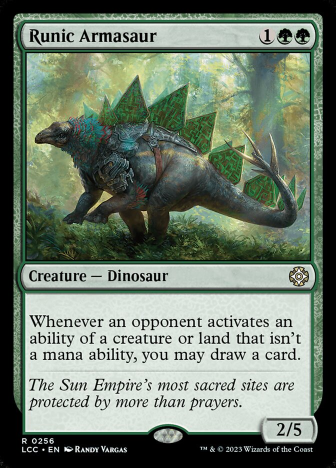 image Runic Armasaur