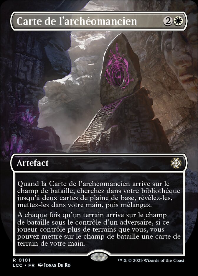 image Carte de l'archéomancien