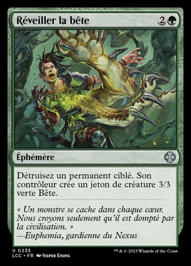 image Réveiller la bête