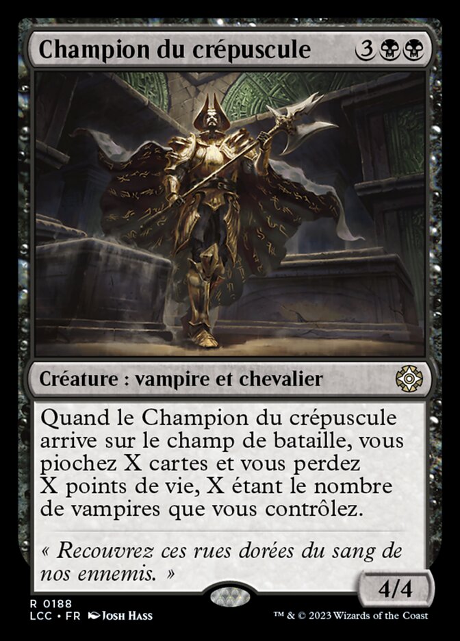 image Champion du crépuscule