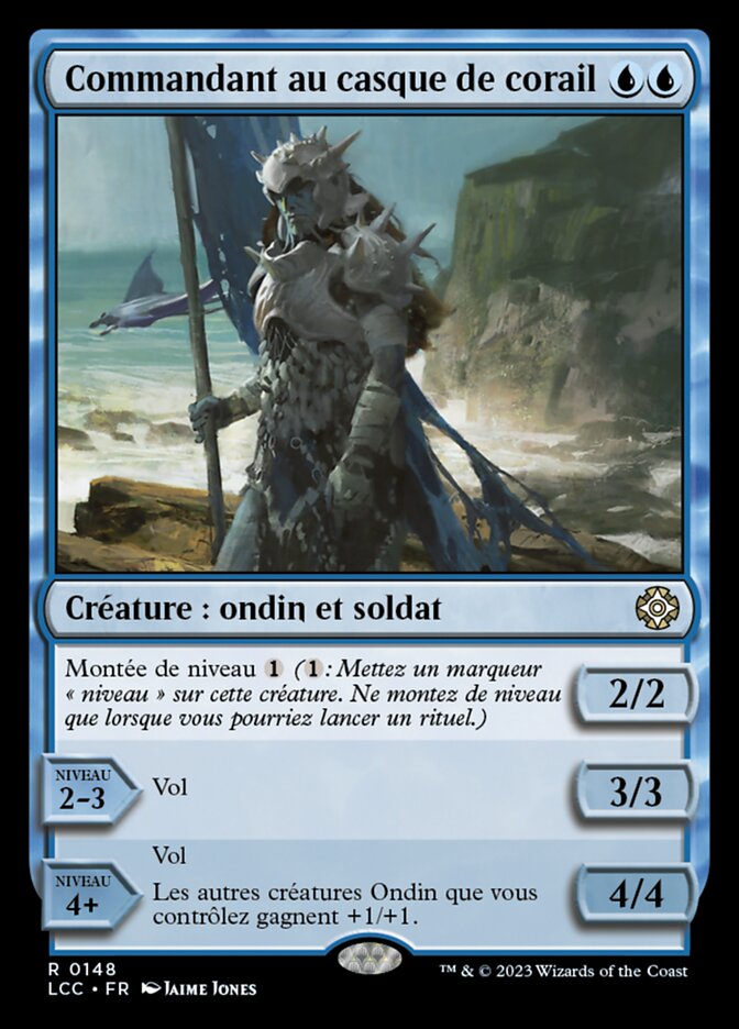 image Commandant au casque de corail