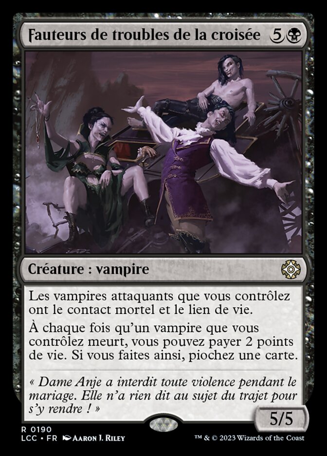 image Fauteurs de troubles de la croisée