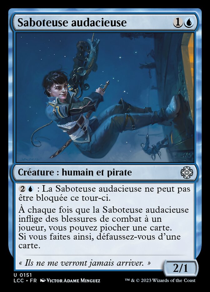 image Saboteuse audacieuse