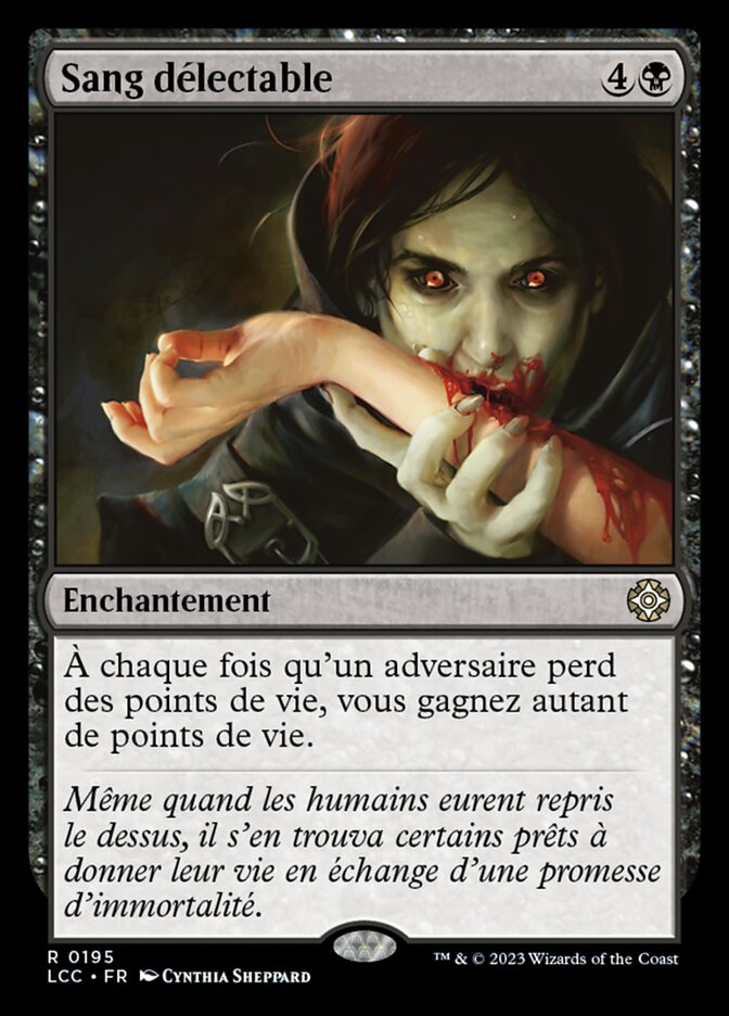 image Sang délectable