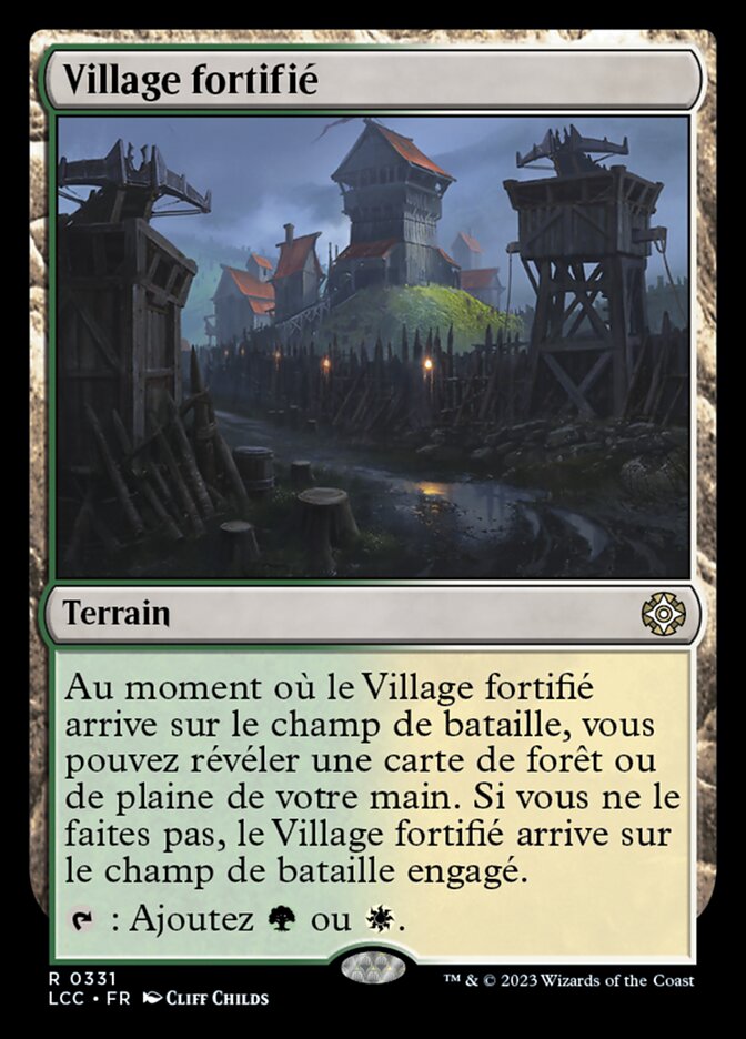 image Village fortifié