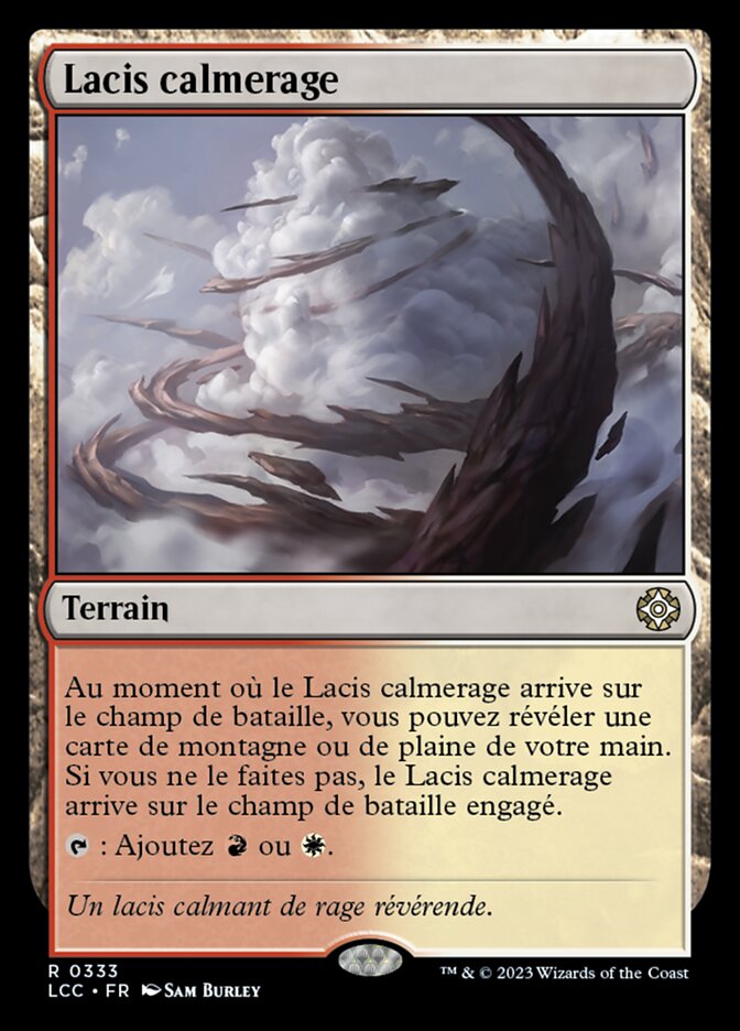 image Lacis calmerage