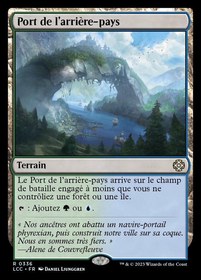 image Port de l'arrière-pays