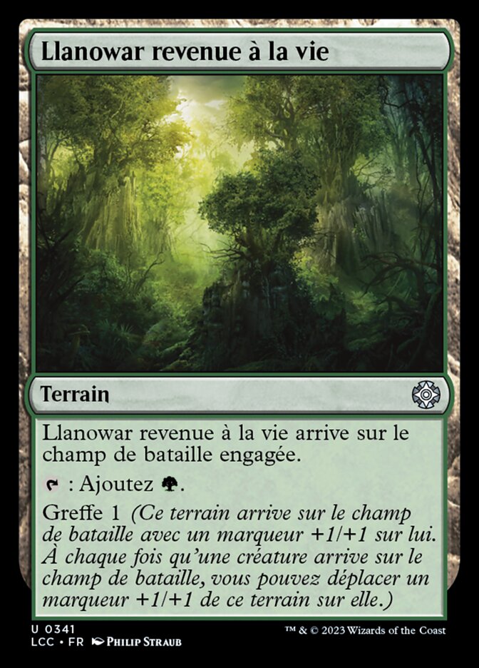image Llanowar revenue à la vie
