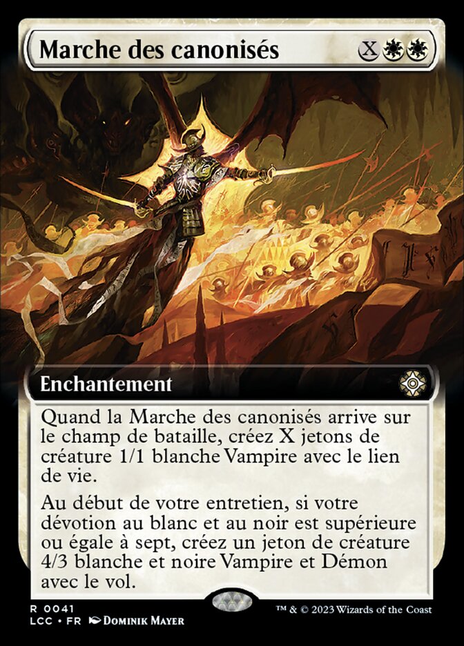 image Marche des canonisés