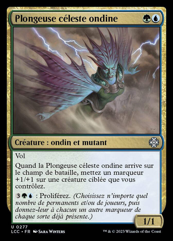 image Plongeuse céleste ondine