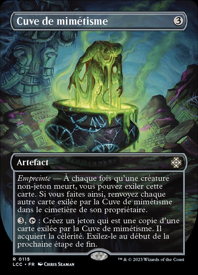 image Cuve de mimétisme