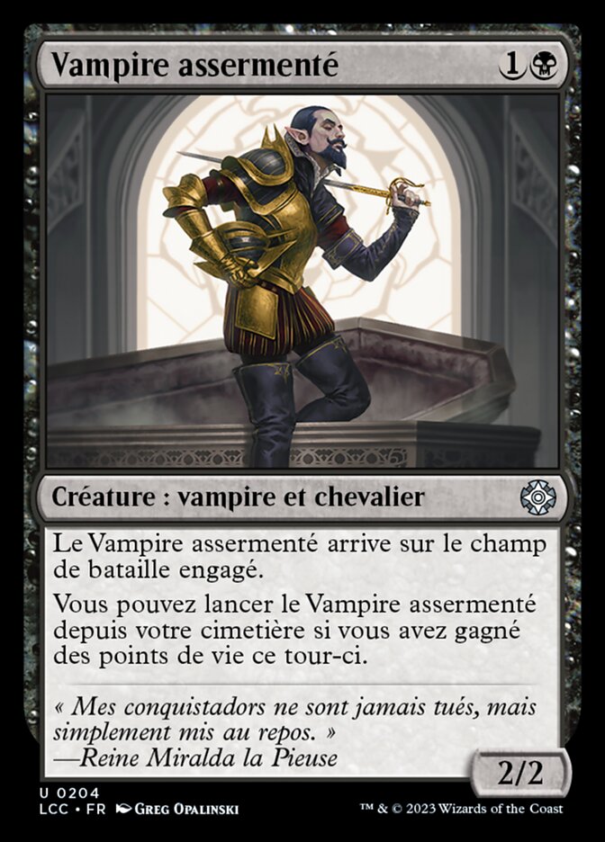 image Vampire assermenté