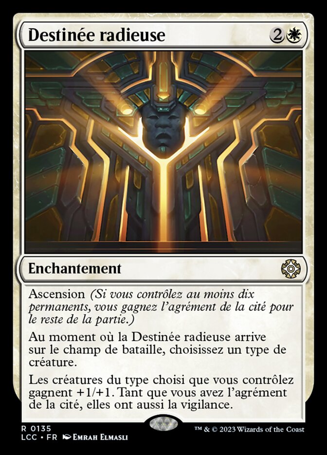 image Destinée radieuse