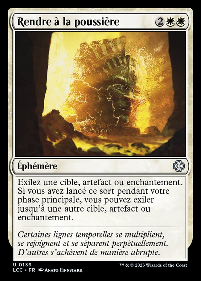 image Rendre à la poussière