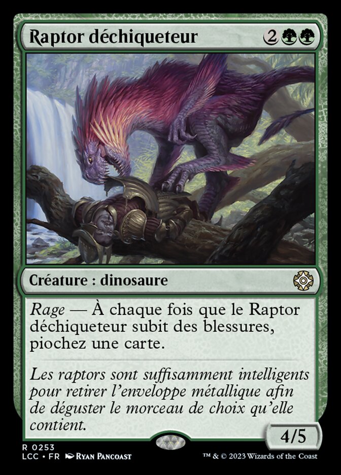 image Raptor déchiqueteur