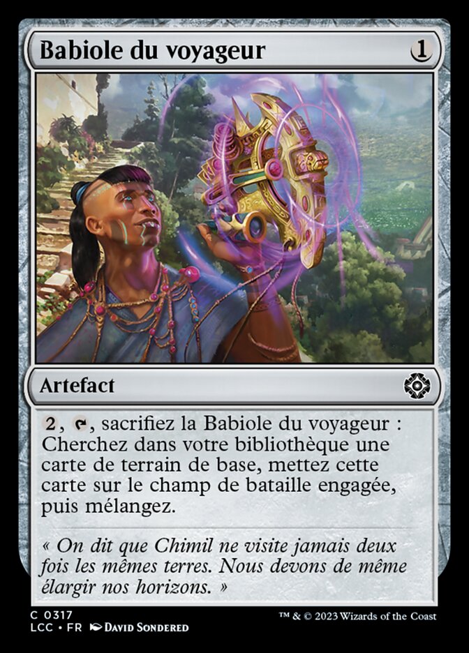 image Babiole du voyageur