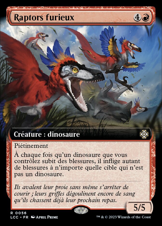 image Raptors furieux