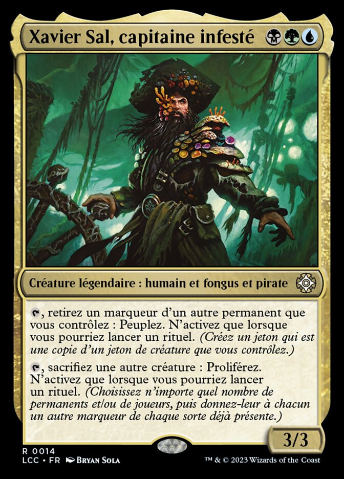 image Xavier Sal, capitaine infesté