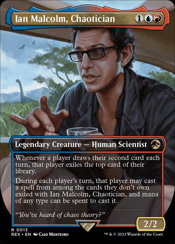 image Ian Malcolm, Chaotician