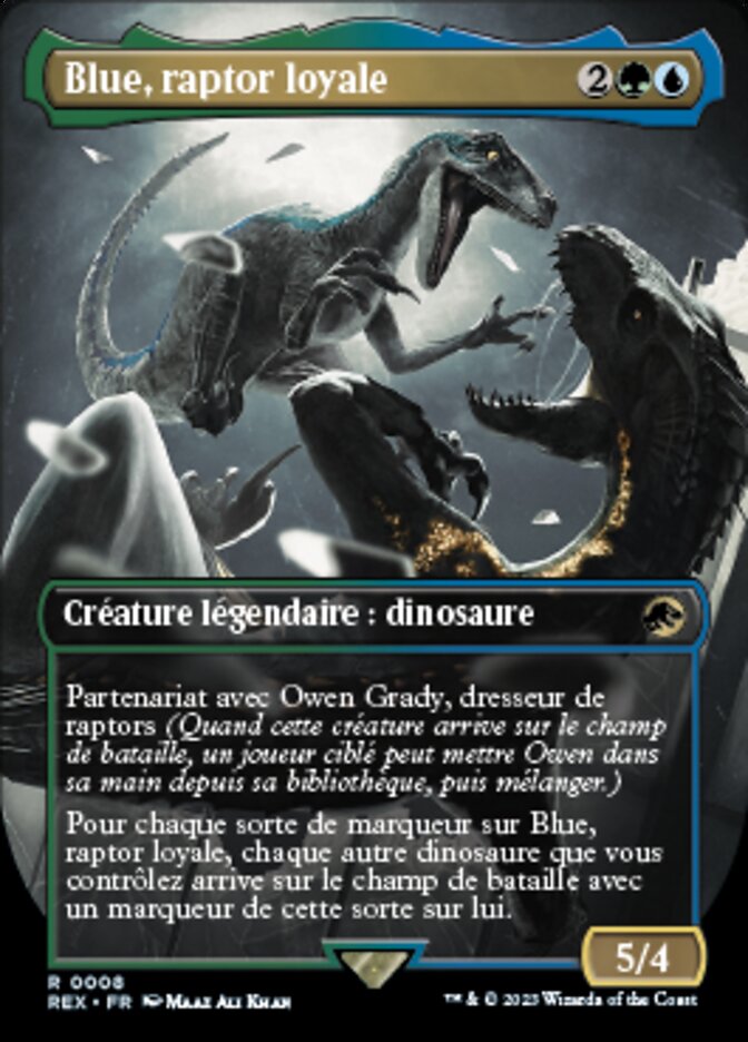 image Blue, raptor loyale