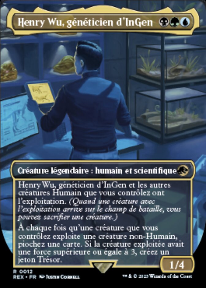 image Henry Wu, généticien d'InGen