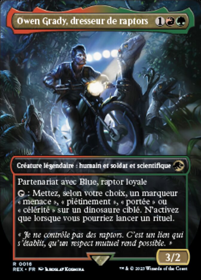 image Owen Grady, dresseur de raptors