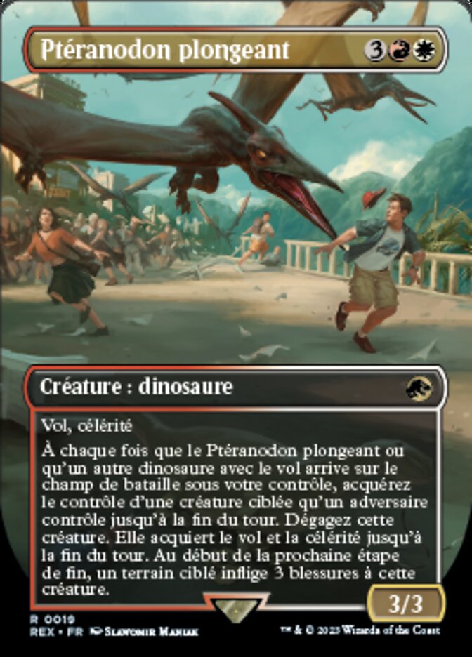 image Ptéranodon plongeant