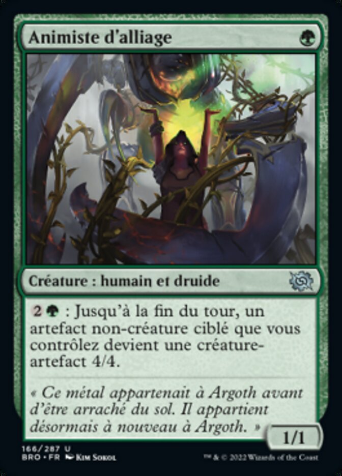 image Animiste d'alliage