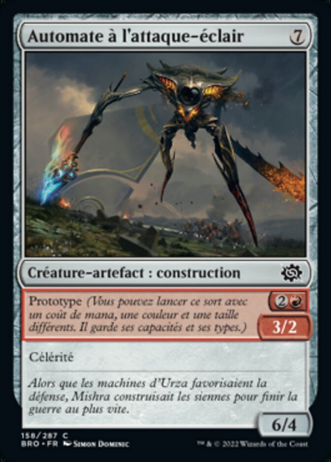 image Automate à l'attaque-éclair