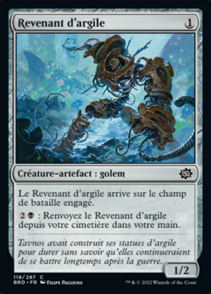 image Revenant d'argile