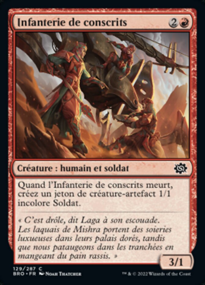 image Infanterie de conscrits