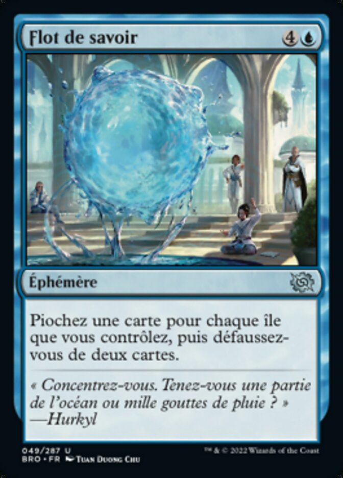 image Flot de savoir