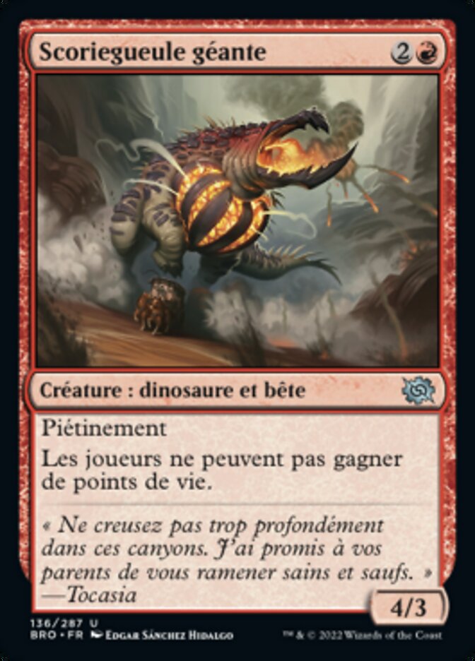 image Scoriegueule géante