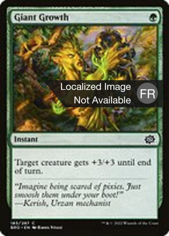 image Croissance gigantesque