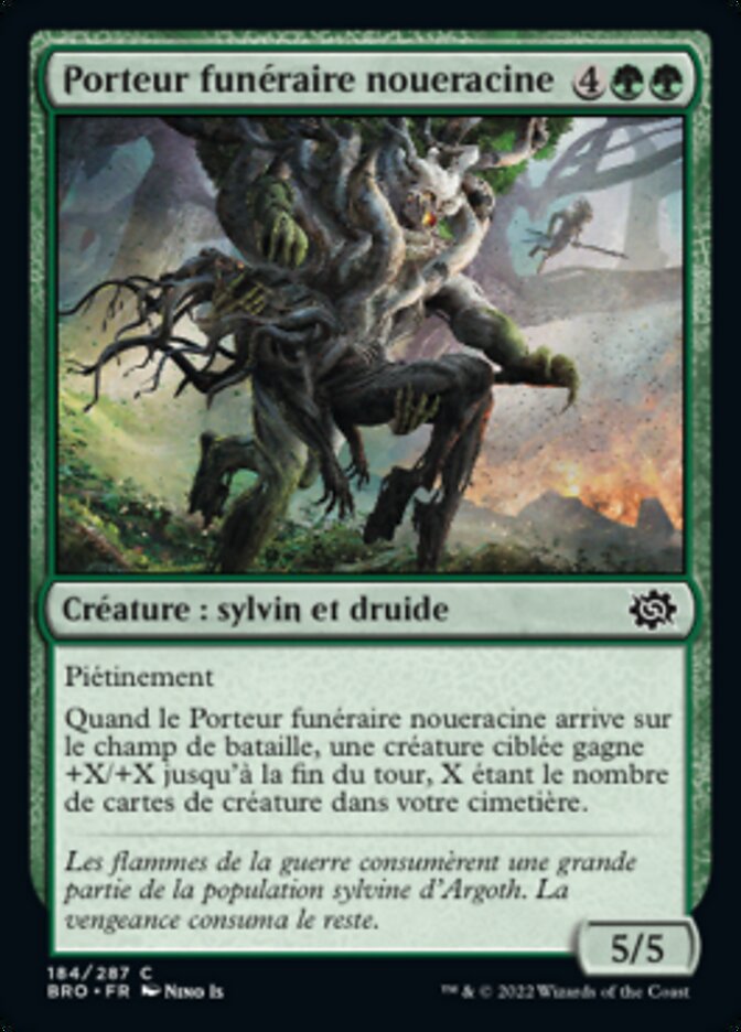 image Porteur funéraire noueracine