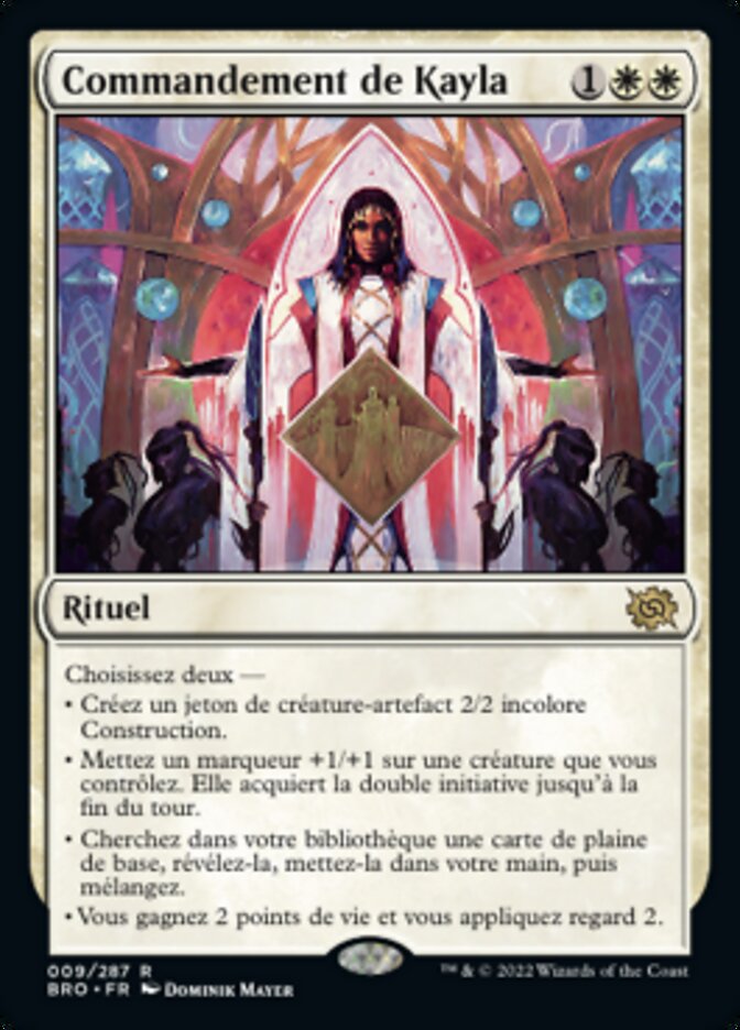 image Commandement de Kayla