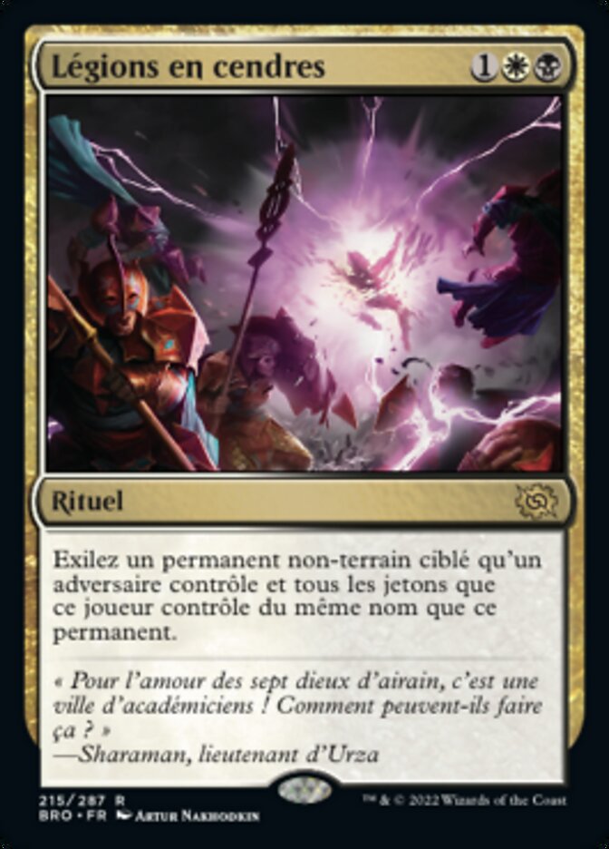 image Légions en cendres