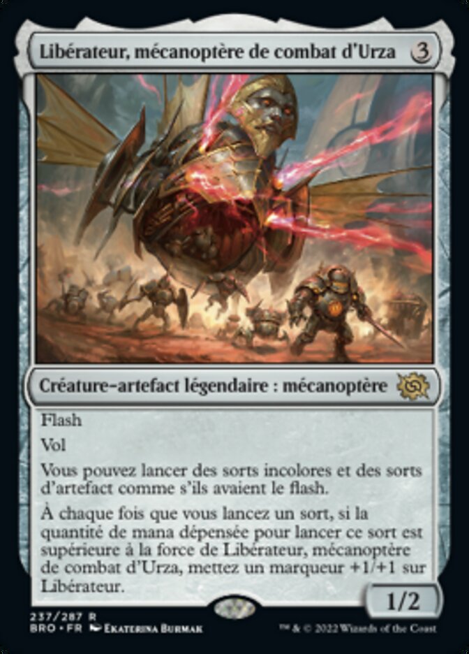 image Libérateur, mécanoptère de combat d'Urza