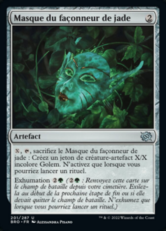 image Masque du façonneur de jade