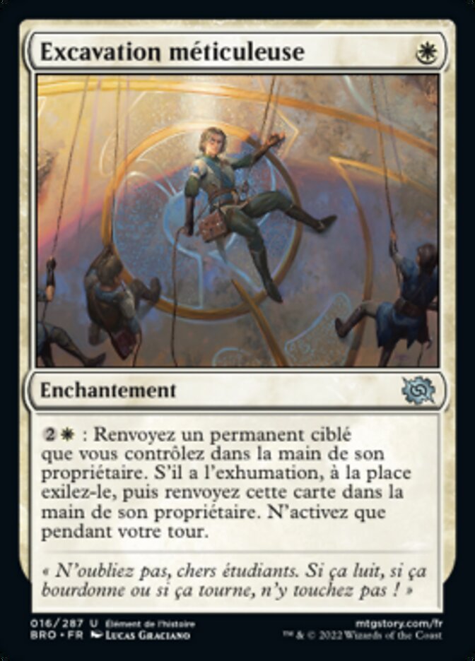 image Excavation méticuleuse