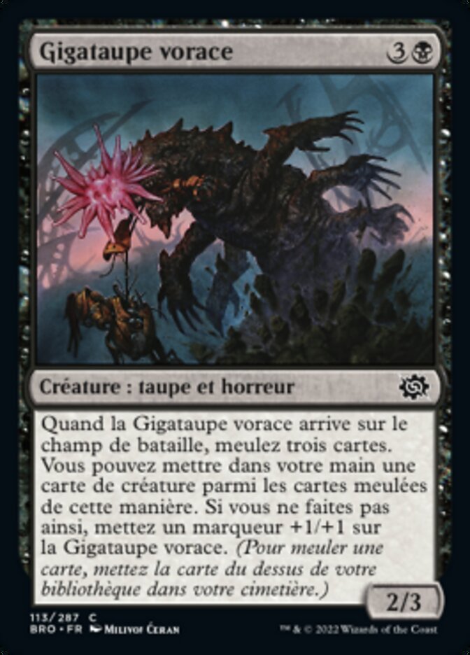 image Gigataupe vorace