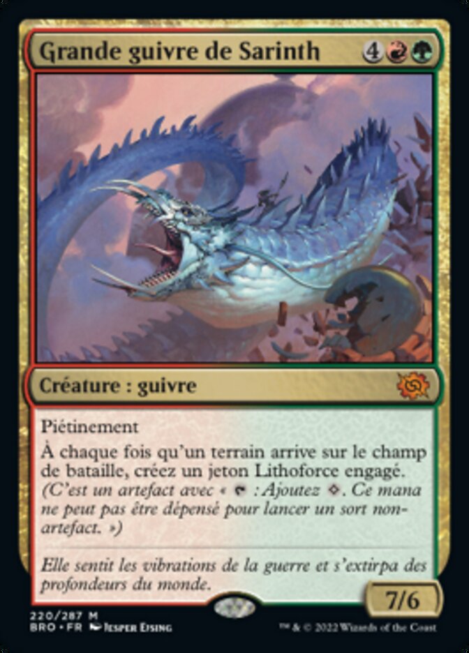 image Grande guivre de Sarinth