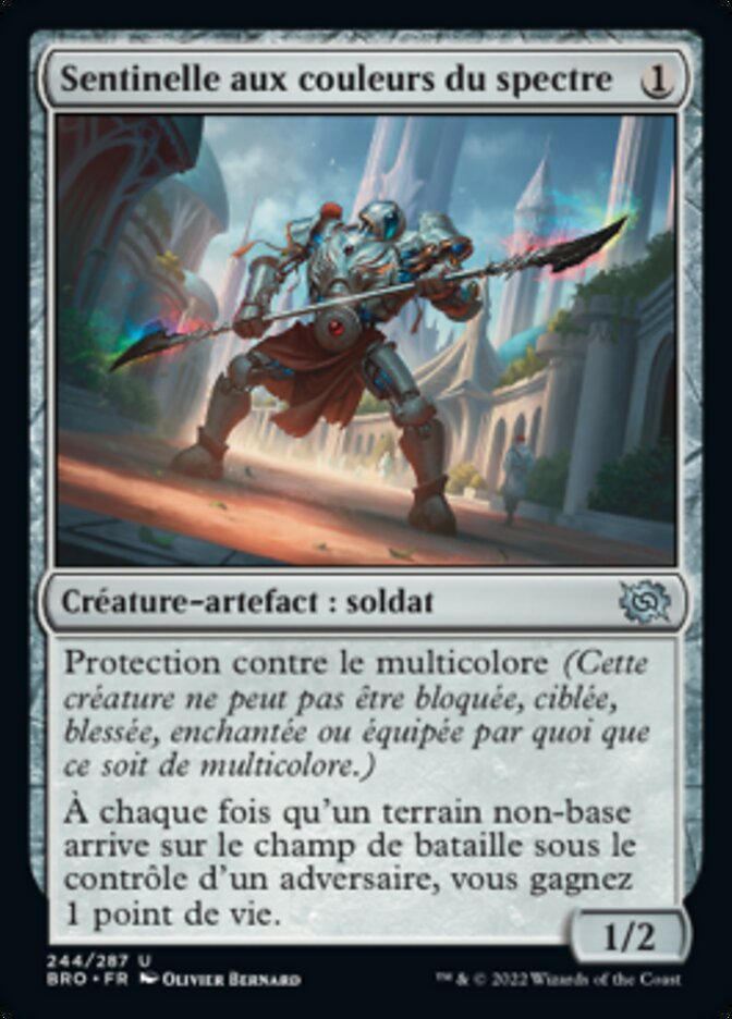 image Sentinelle aux couleurs du spectre