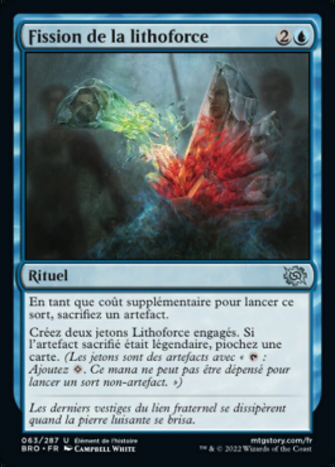 image Fission de la lithoforce