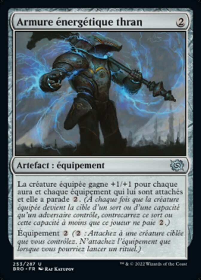 image Armure énergétique thran
