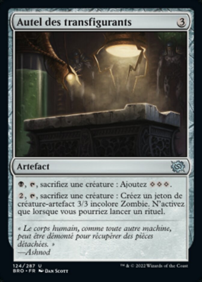 image Autel des transfigurants