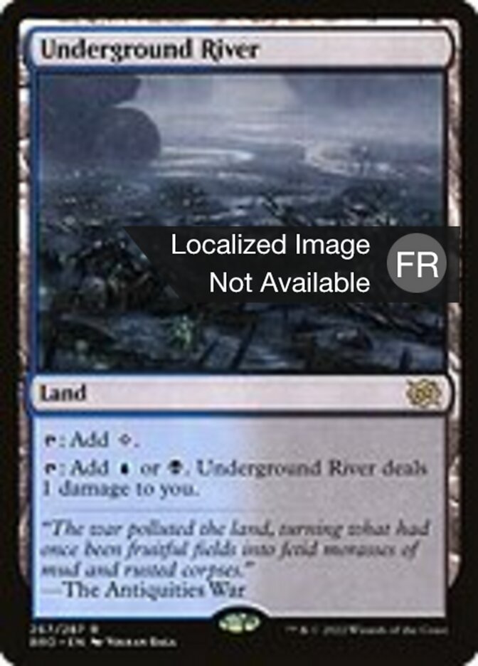 image Rivière souterraine